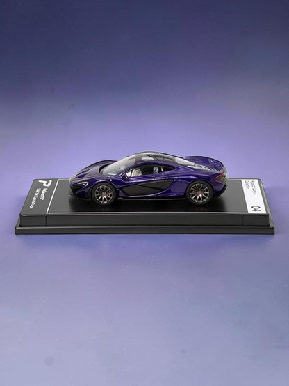 Postercars Hypercar League Collection Mclaren p1 1:64 Scale / Lantana purple (No 04)
