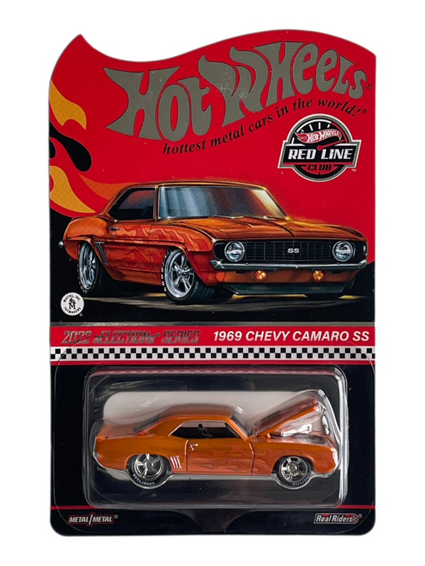 Hotwheels RLC 1969 Chevy Camaro SS Imported Premium 1:64 Scale