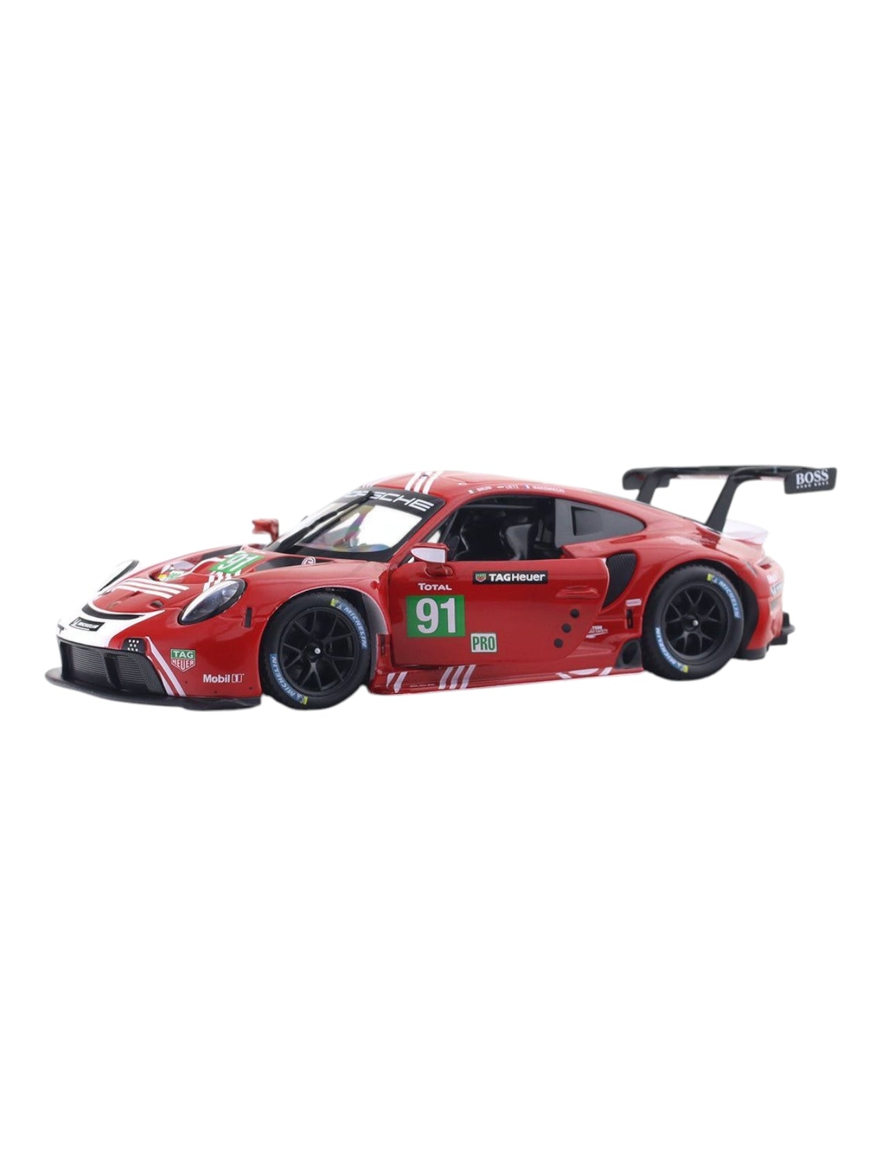 Bburago porsche 911 rsr (official license product) 1:24 die-cast scale model car
