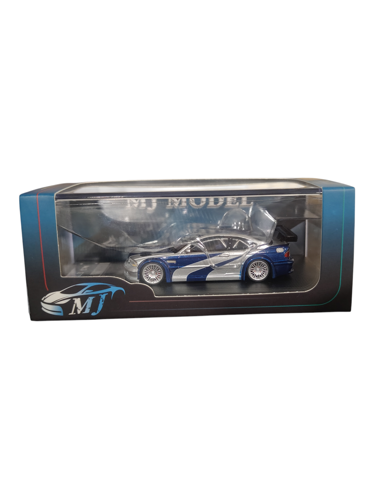 MJ MODEL BMW M3 GTR E46 1:64 Scale-lconic Japanese Sports Car Model