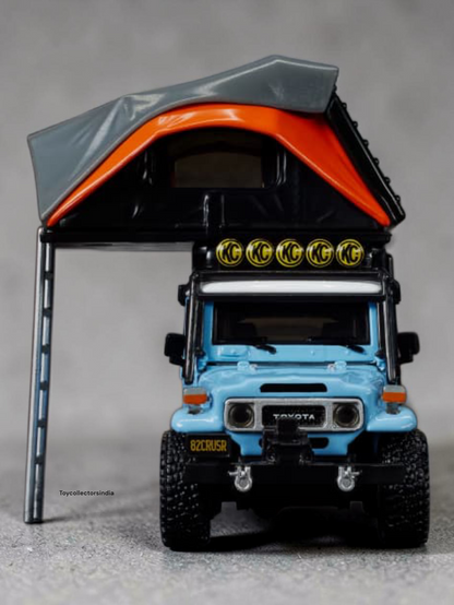 HotWheels Elite 64 Mod Shop 1982 Custom Toyota Land Cruiser Fj45 Troopy Imported 1:64 Scale Diecast Model Car rlc