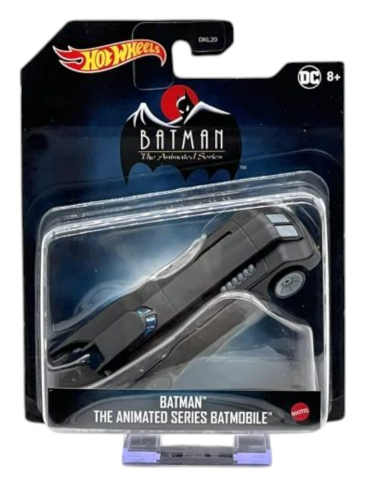 HotWheels Batman The Animated Series Batmobile Imported Premium 1:50 Scale (Creased Card)