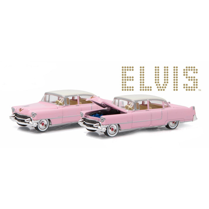 GREENLIGHT Hollywood Elvis"1955 Cadillac Fleetwood Series 60 | Limited Edition Die-Cast 1:64 Scale