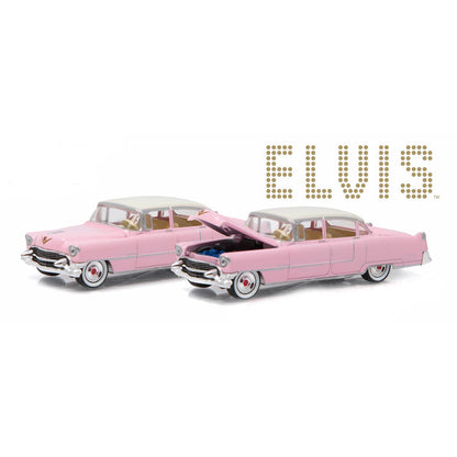 GREENLIGHT Hollywood Elvis"1955 Cadillac Fleetwood Series 60 | Limited Edition Die-Cast 1:64 Scale