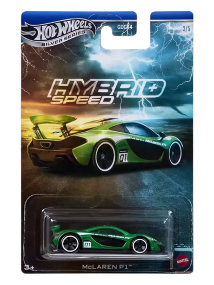 HotWheels Silver Series Hybrid Speed Set Of 5 Imported Mainline Card Art 1:64 Scale