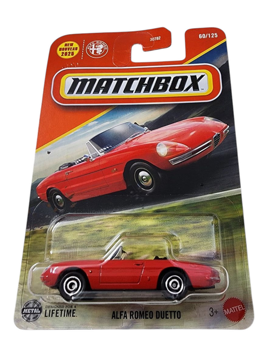 Matchbox Alfa Romeo Duetto Mainline 1:64 Scale
