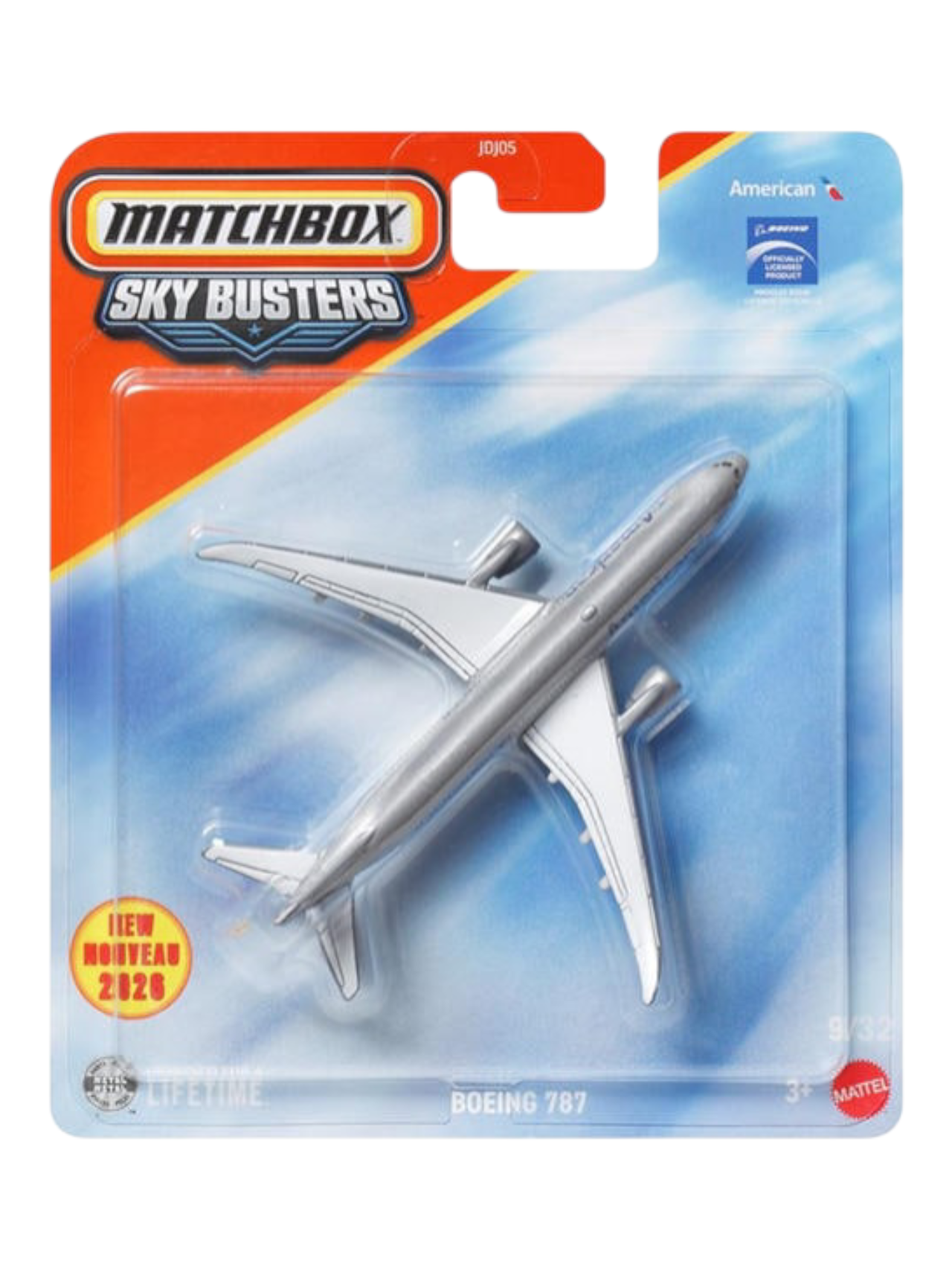 Matchbox Sky Busters Boeing 787 Airplane