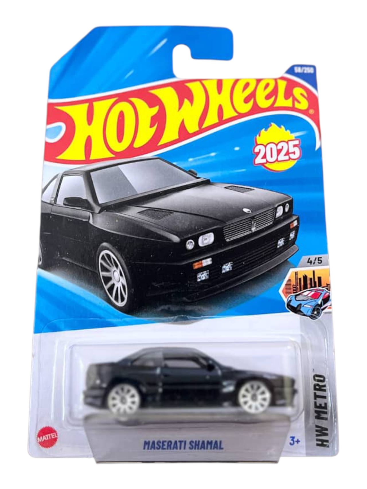 HotWheels Maserati Shamal Imported Mainline 1:64 Scale