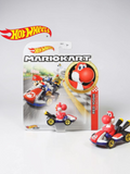 HotWheels Mariokart series Rad Yoshi Standard kart Imported 1:64 Scale