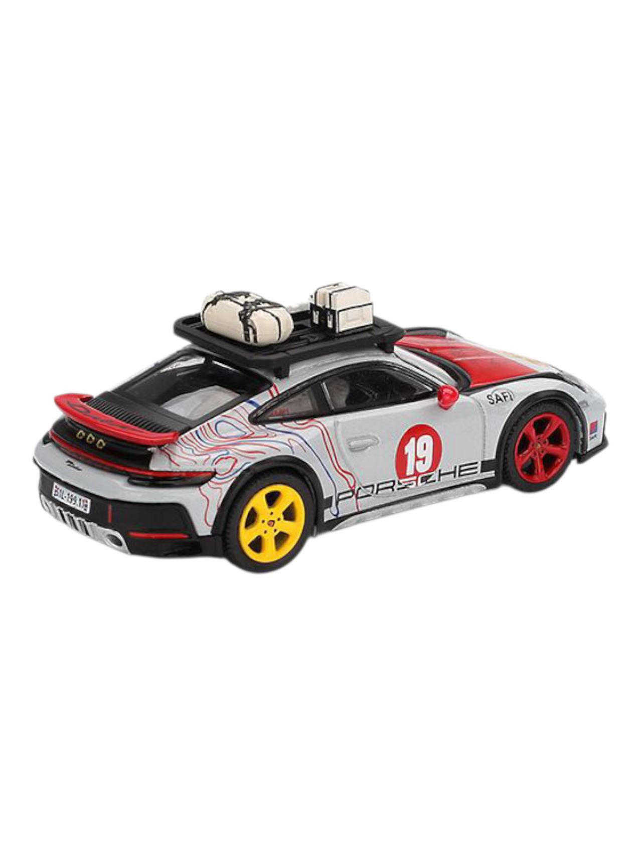 Mini GT Porsche 911 Dakar (Uncle Rally) Code-1068 1:64 Scale