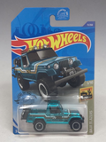 Hotwheel '67 Jeepster Commando Imported 1:64 Scale ( Super Tresthunt ) With Protector