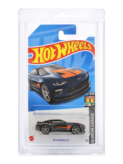 HotWheels '18 CAMARO SS' Imported Mainline 1:64 Scale Super Treasure Hunt (With protector)