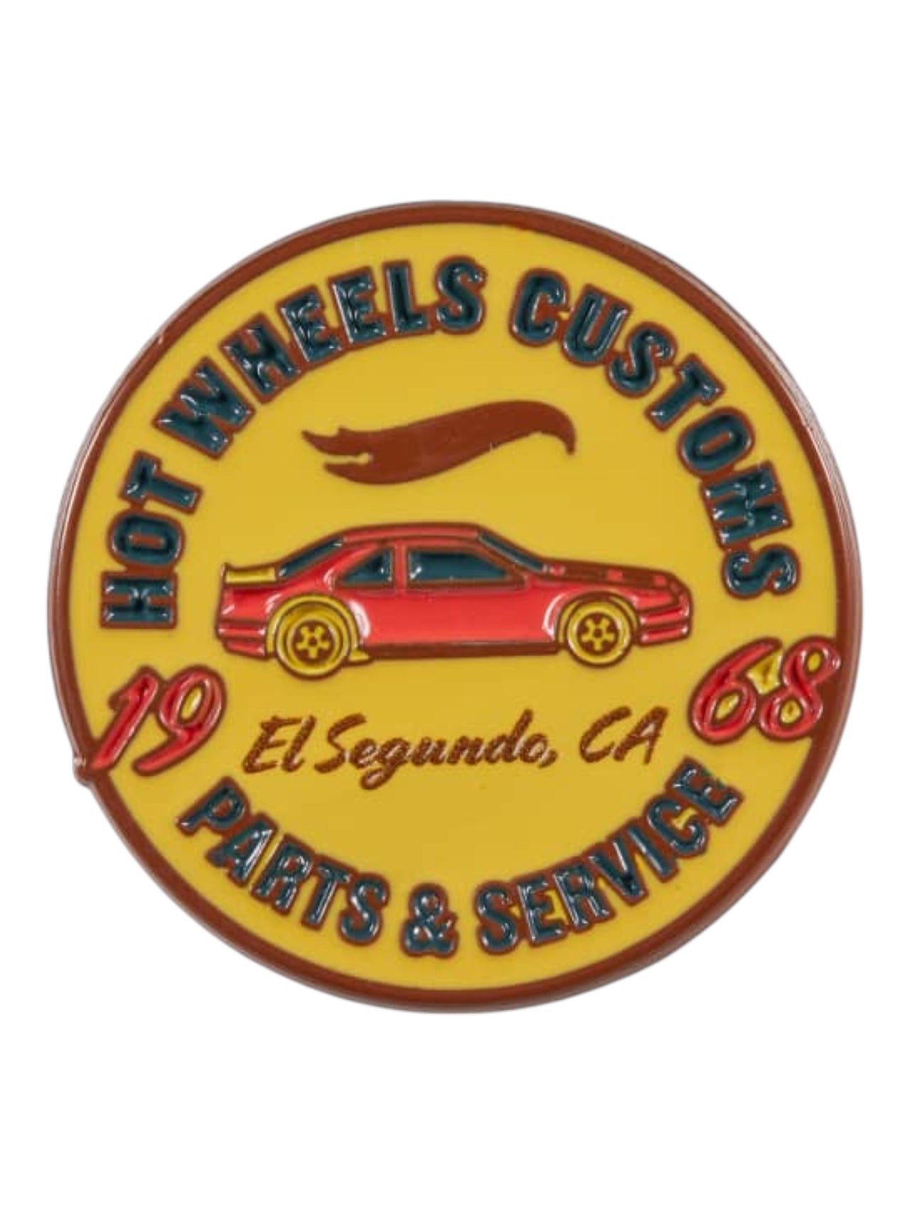 Hotwheels Premium Metal Badge Collection Set | Limited Edition |Body Shop Label Pins