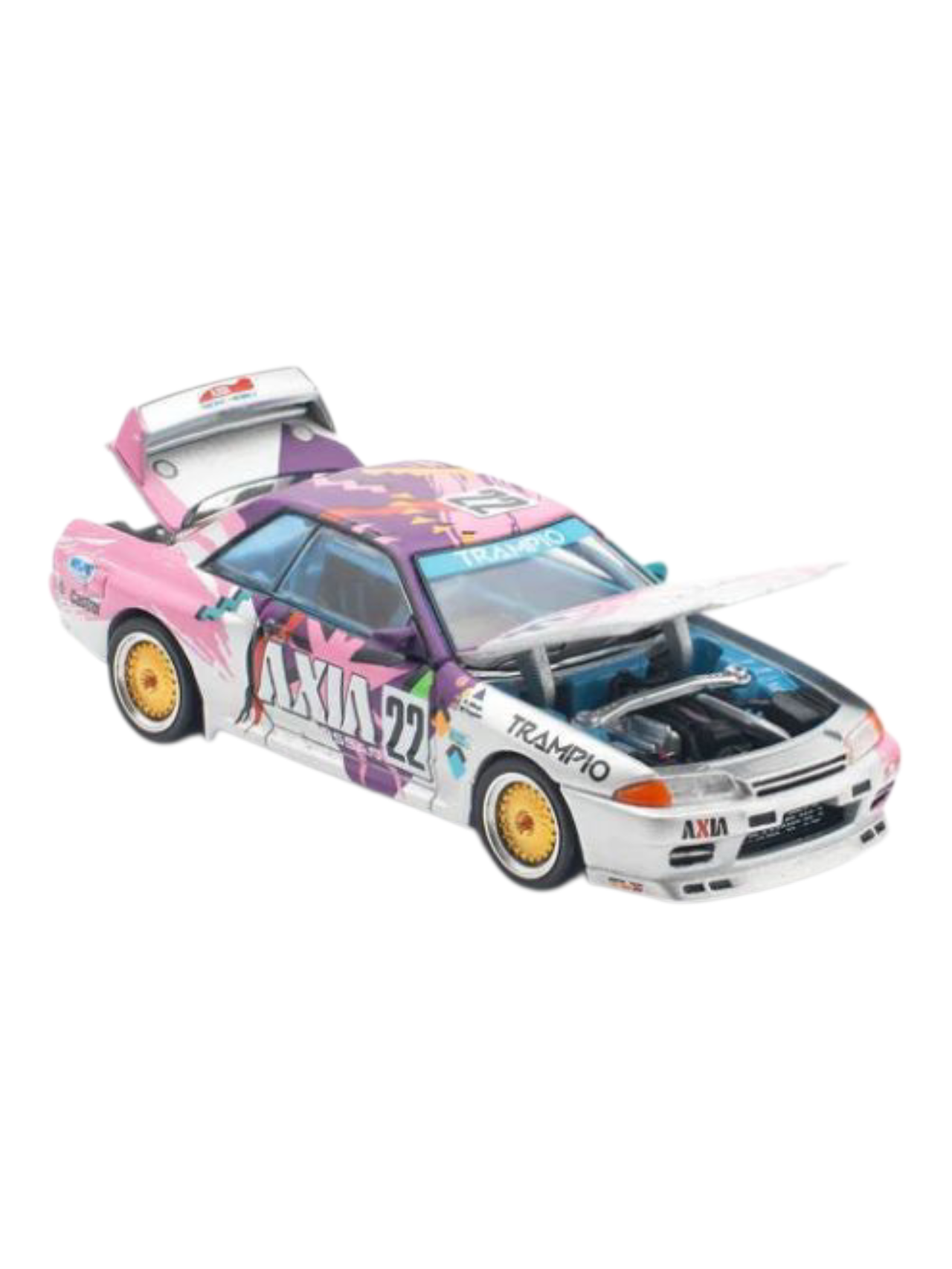 Pop Race Nissan Skyline GTR R32 #Group A PR64-103 1:64 Scale