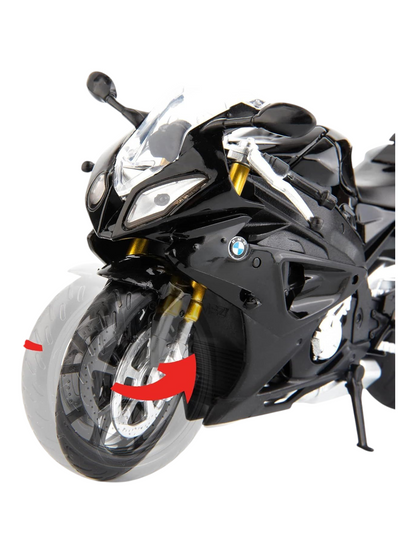 Metal Speed Zone BMW S1000 RR 1:12 Scale (Black)