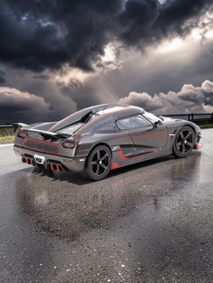 TARMAC Koenigsegg Agera RS Diecast Model 1:64 Scale| Premium Hypercar Collectible