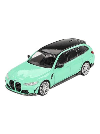 Mini GT BMW M3 Performance Touring (Mint Green) Code-897 1:64 Scale