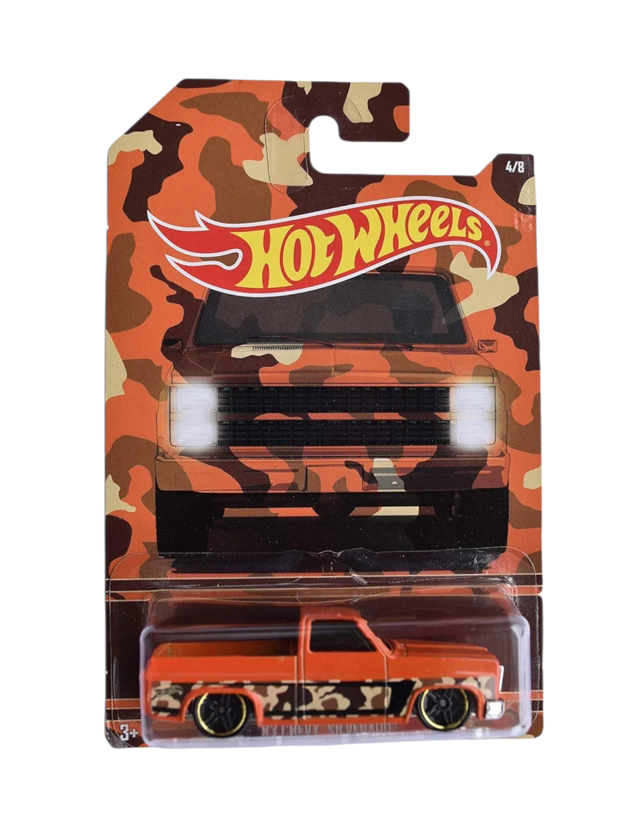 Hotwheels 83 chevy silverado Imported Mainline 1:64 Scale – Toy
