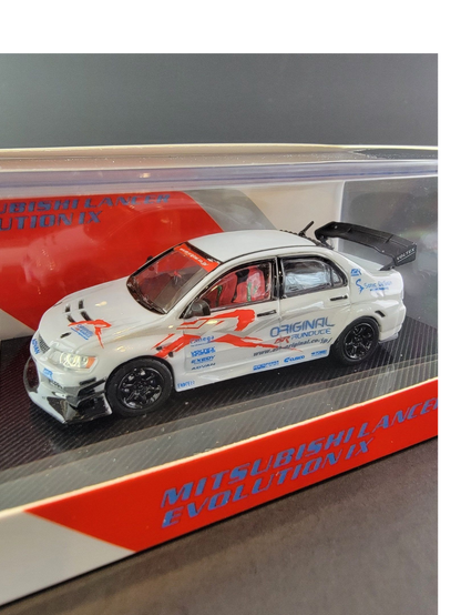CM Model Mitsubishi Lancer Evolution IX Premium Diecast 1:64 Scale (With Acrylic Case)