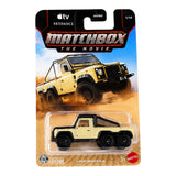 MatchBox the movie land rover 6*6 imported mainline 1:64 Scale