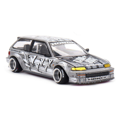 Mini GT Kaido House #260: Honda Civic EF Kaido Manga V1 Imported 1:64 Scale
