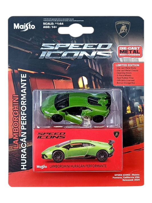 Maisto Speed Icons Lamborghini Huracan Performante 1:64 Scale
