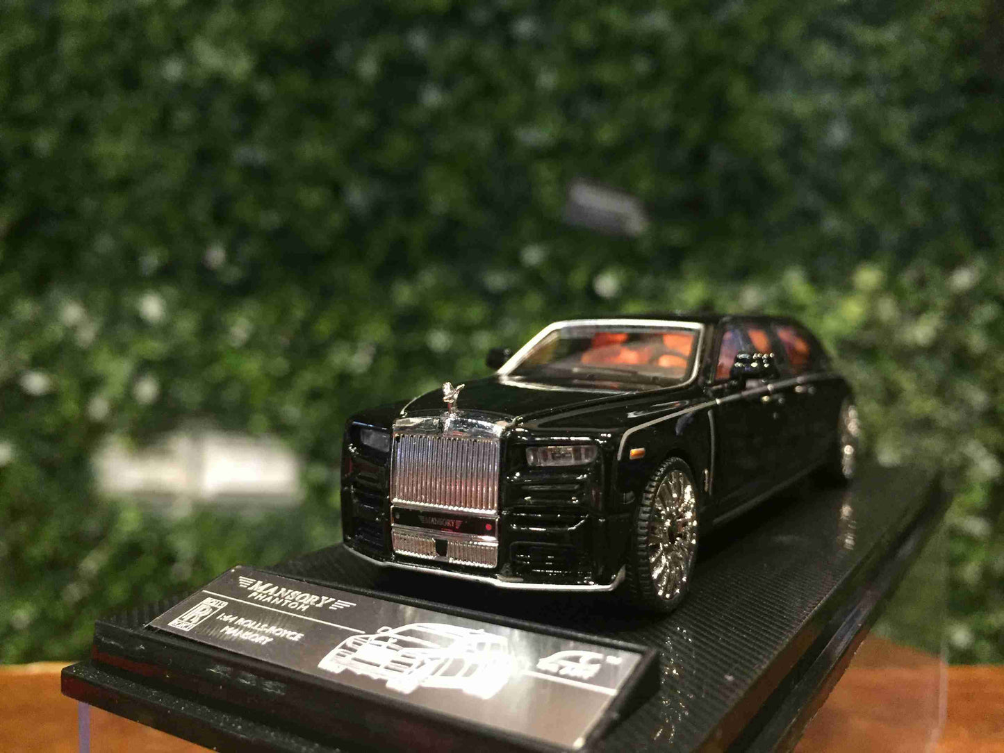Mansory PHANTOM ROLLS ROYCE LengtheNED BLACK Imported 1/64 Diecast Car BY SC ART