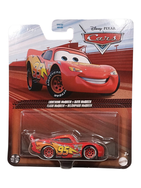 Disney Pixar Car's Lightning McQueen - Rayo McQueen Flash McQueen - Relampago McQueen Imported 1:64 Scale Diecast Model