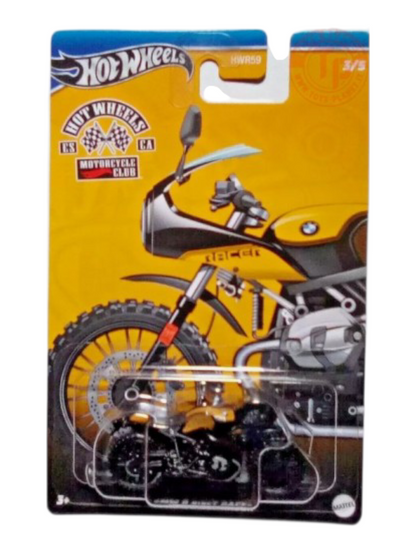 Hotwheels BMW R NineT Racer card Art Imported Mainline 1:64 Scale