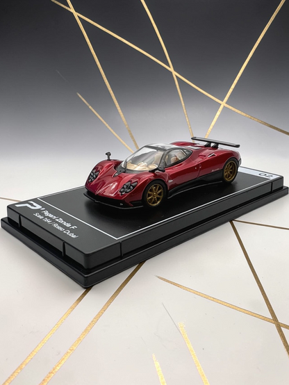 Postercars Pagani Zonda F Hypercar 1:64 Scale-Premium Diecast Collector Model