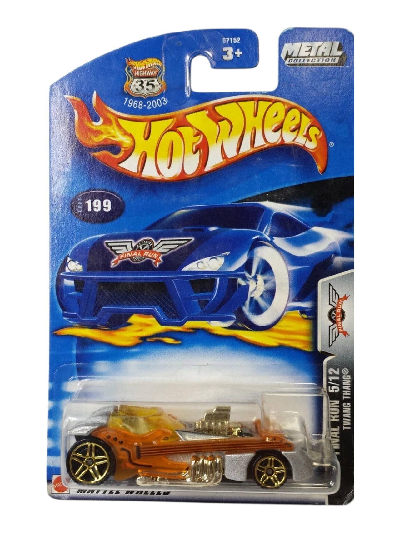 HotWheels Final Run Old Card Imported Mainline 1:64 Scale Diecast Model