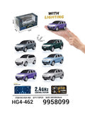 Mini Remote Control SUV Car with LED Lights & Dual Control (Assorted Colors ) Model HG4-462 1:64 Scale 2.4GHz remote controller Phone App