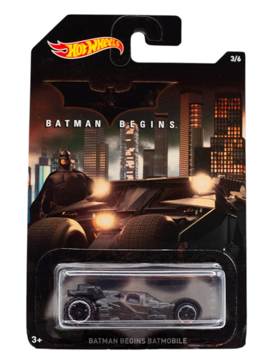 HotWheels Batman Begins Batmobile Imported Mainline Card Art 1:64 Scale