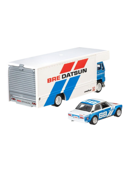 HotWheels Car Culture Team Transport 71 Datsun 510 Fleet Flyer #9 Imported 1:64 Scale
