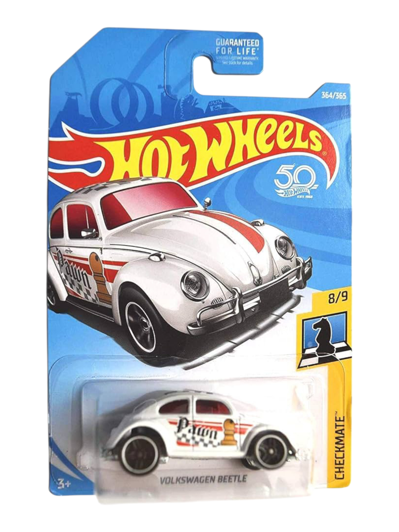 HotWheels Volkswagen Beetle Imported Mainline 1:64 Scale
