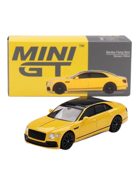 Mini GT Bentley Flying Spur (Monaco Yellow) 1:64 Scale