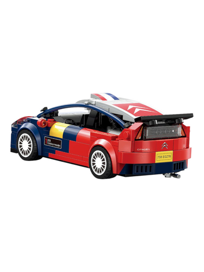 Cada 2008 Citroen C4 WRC Car Brick Model Kit 1:24 Scale