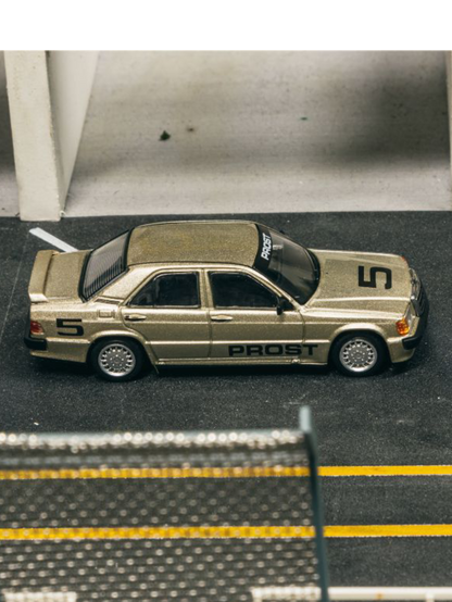 Tarmac Works Mercedes-Benz 190 E 2.3-1.6 Race of Champion Alain Prost 1:64 Scale