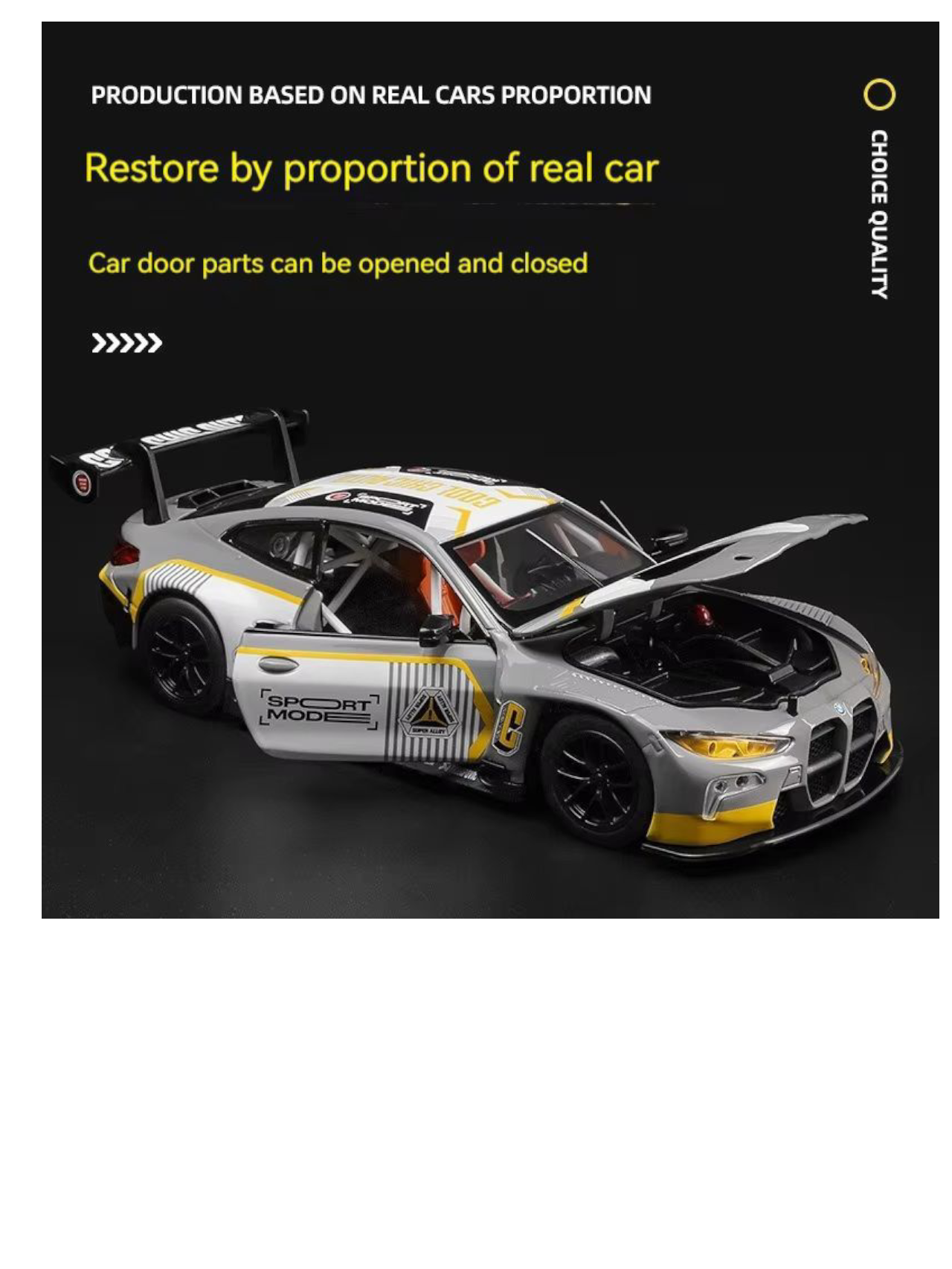 CCA BMW M4 GT3 1:24 Scale Diecast