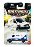 MatchBox the movie 2024 Mercedes Benz sprinter ambulance imported mainline 1:64 Scale