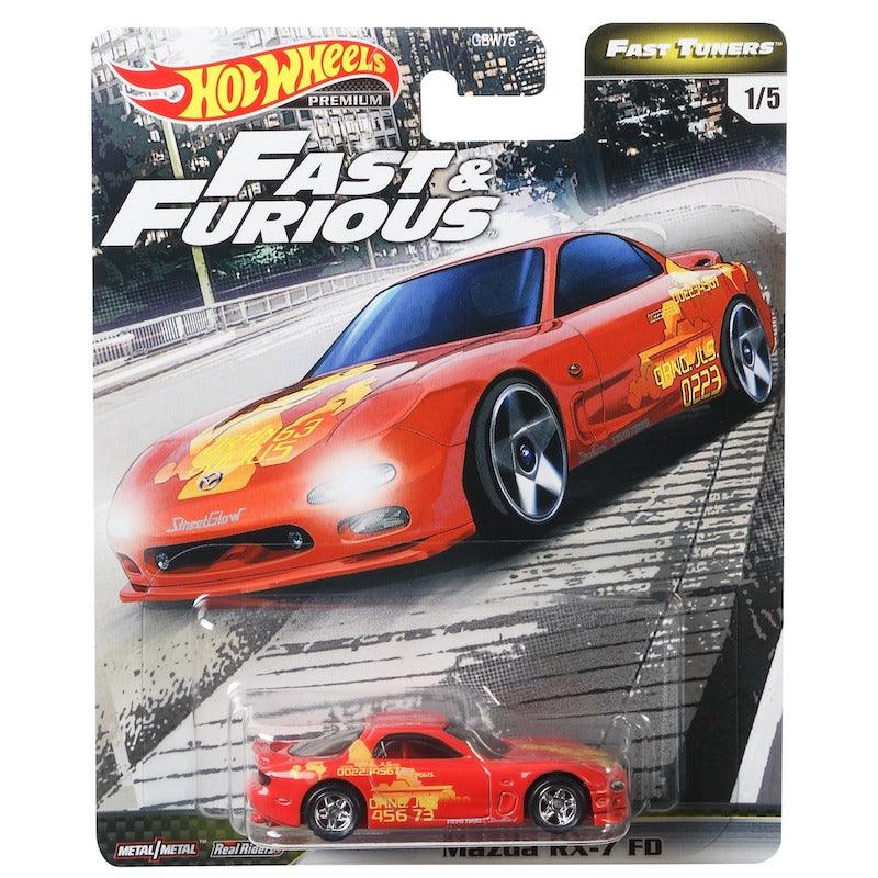 Hot wheels  premium fast & Furious fast Tuners mazda RX-7 FD scale 1:64
