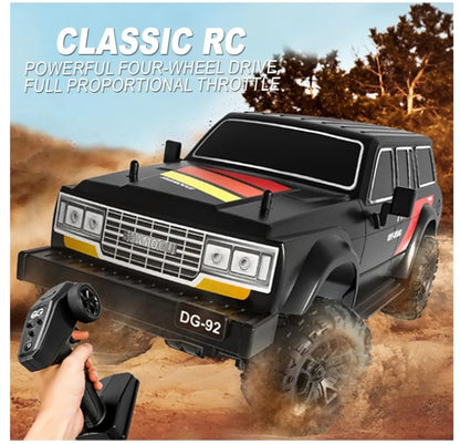 SHAMOGUI DG92 1/12 Scale 4WD Ready-to-Run Off-Road Climbing Truck with LED Lights Speed 20KM/H No.DG-92