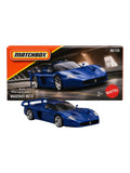 Matchbox Mainline Maserati MC12 1:64 Scale Diecast Model Car – Blue Metal Body Collectible Toy Car