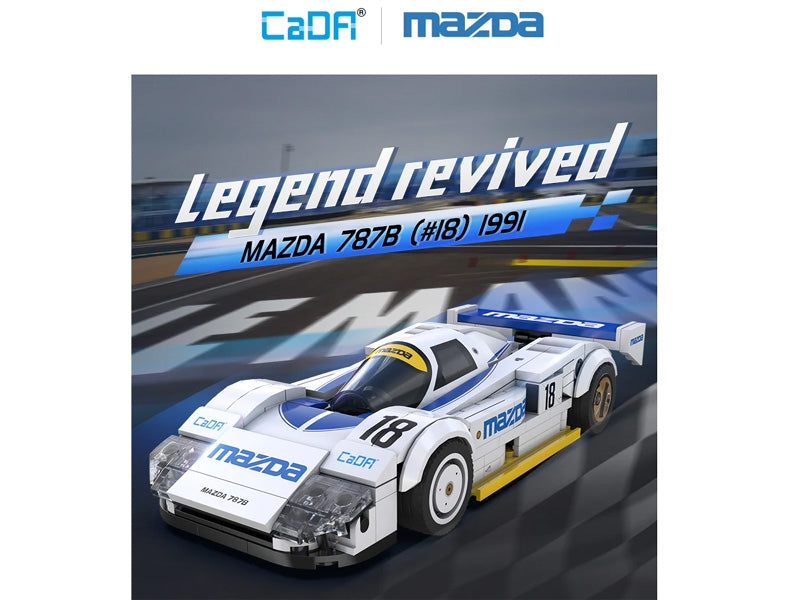 CaDA MAZDA 787B 1:24 | 242 PCS