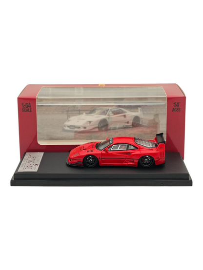 Street Warrior LBWK F40 Premium Diecast 1:64 Scale (With Acrylic Case)