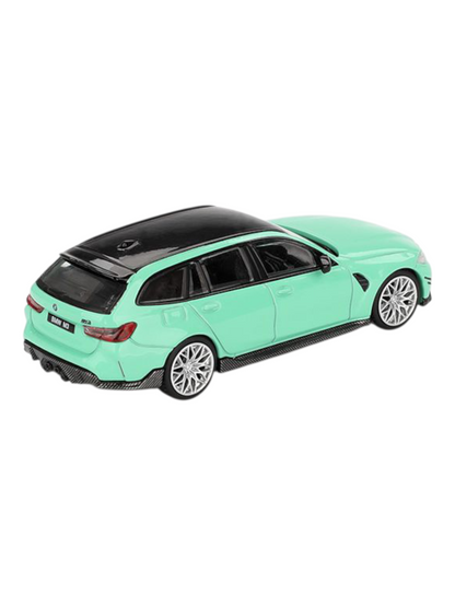Mini GT BMW M3 Performance Touring (Mint Green) Code-897 1:64 Scale