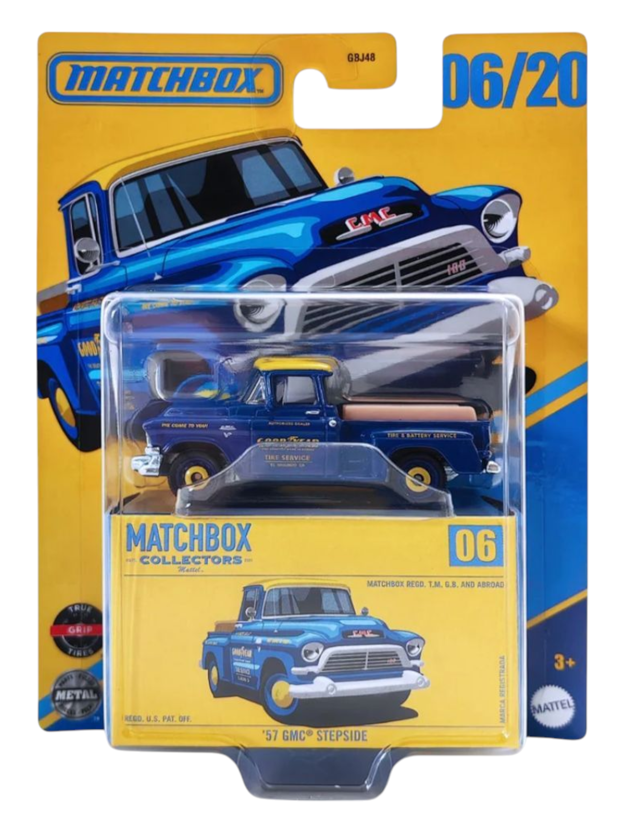 Matchbox Collectors Series 57 GMC Stepside 06/20 Imported Mainline 1:6 ...