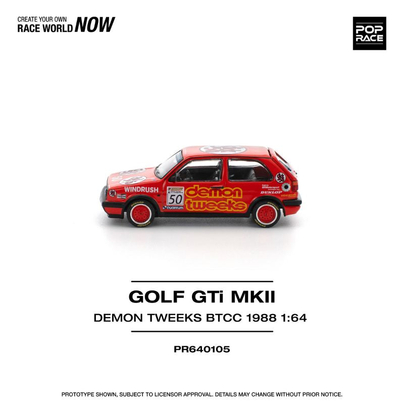 Pop race pr64-105 golf gti mk2 1:64 Scale