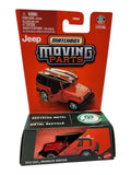 MatchBox moving parts 2016 jeep wrangler Rubicon 1:64 Scale