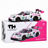Trends Hobby -TH-123 Porsche 911 GT3 R Iron Dames #85 – 2025 Le Mans 24H LMGT3 1:64 Scale Diecast Model Car
